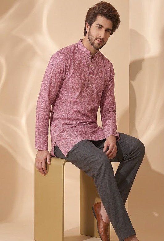 Top — Printed Short Kurta