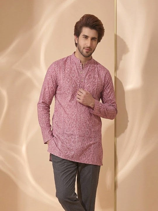 Top — Printed Short Kurta