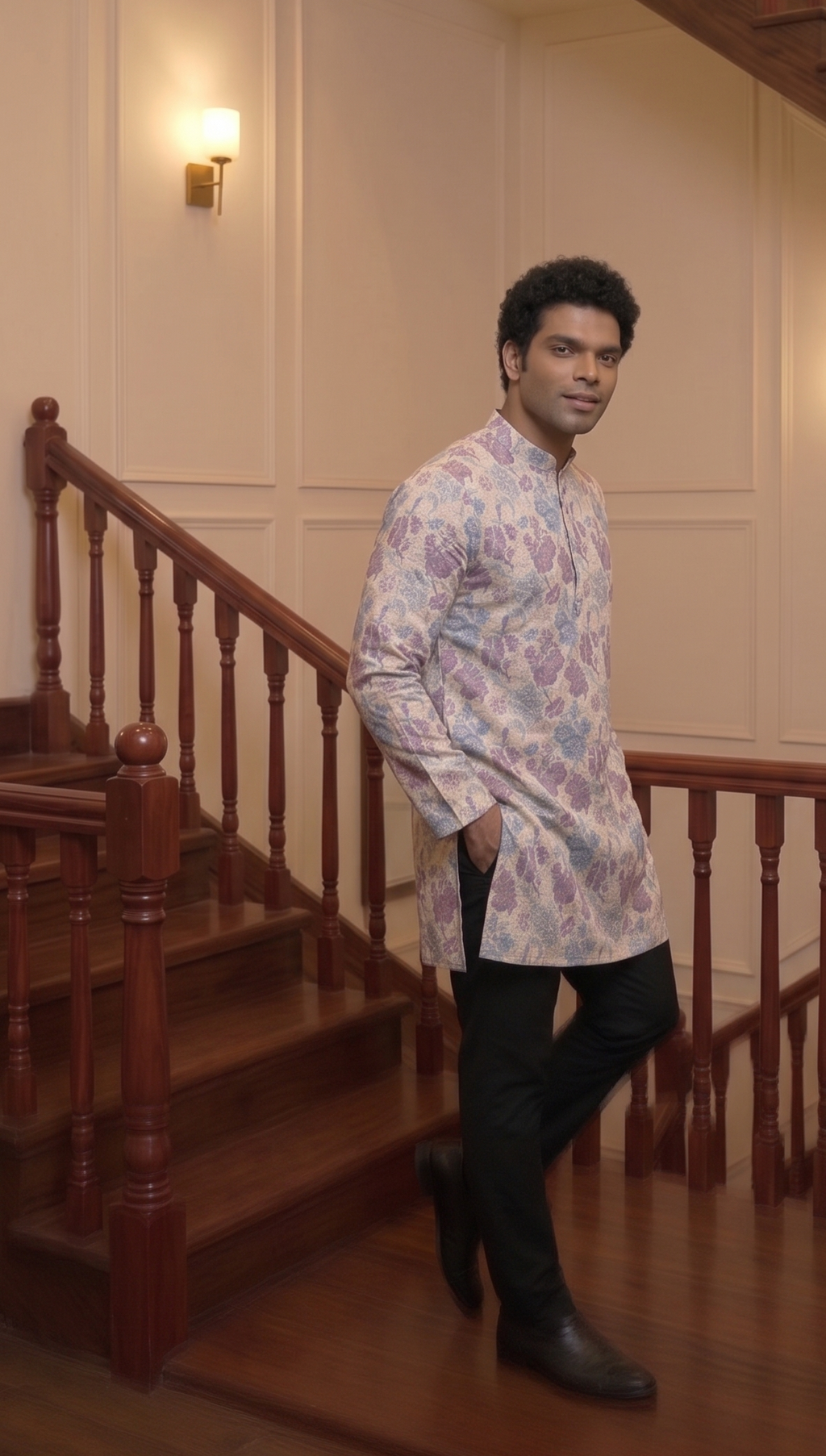 Floral Short kurta / kurta shirt