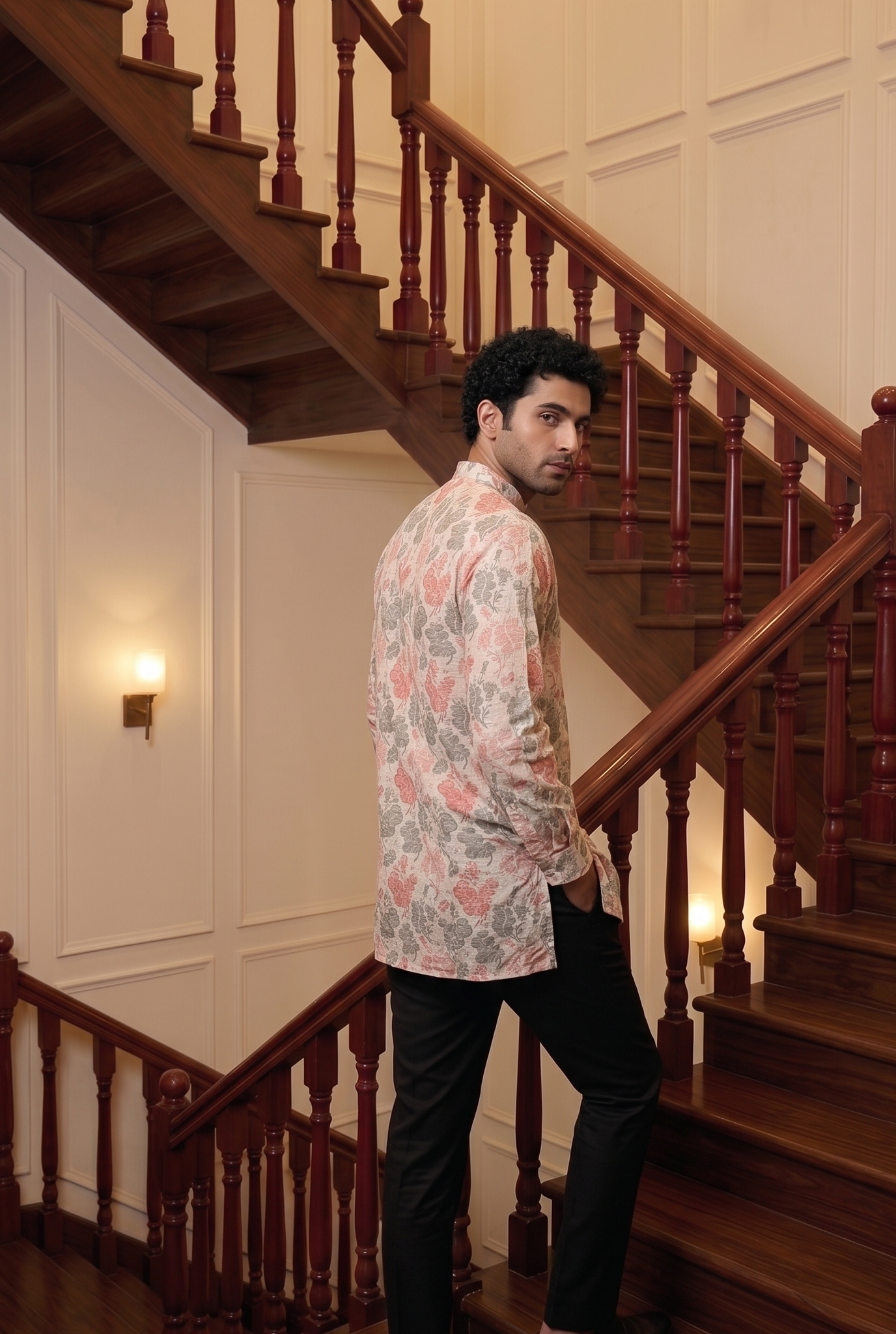 Floral Short kurta / kurta shirt