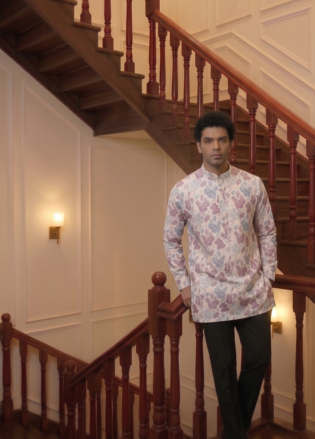 Floral Short kurta / kurta shirt