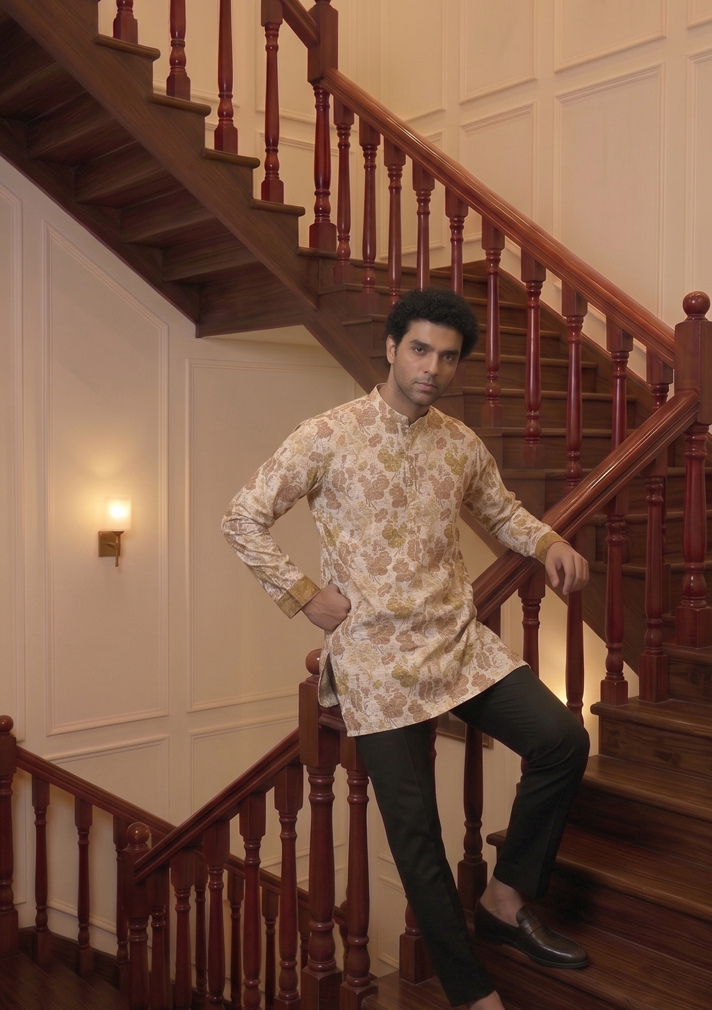 Floral Short kurta / kurta shirt