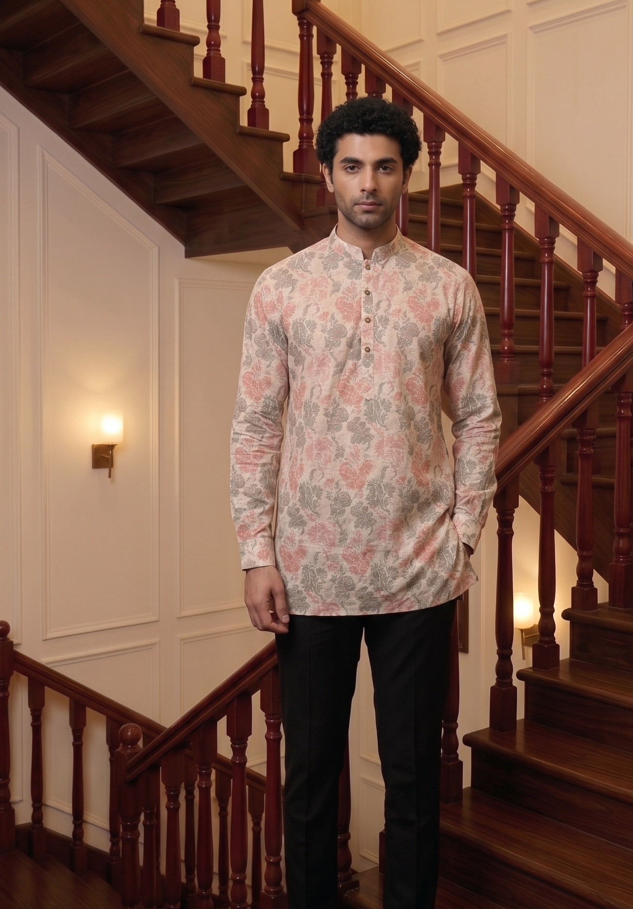 Floral Short kurta / kurta shirt