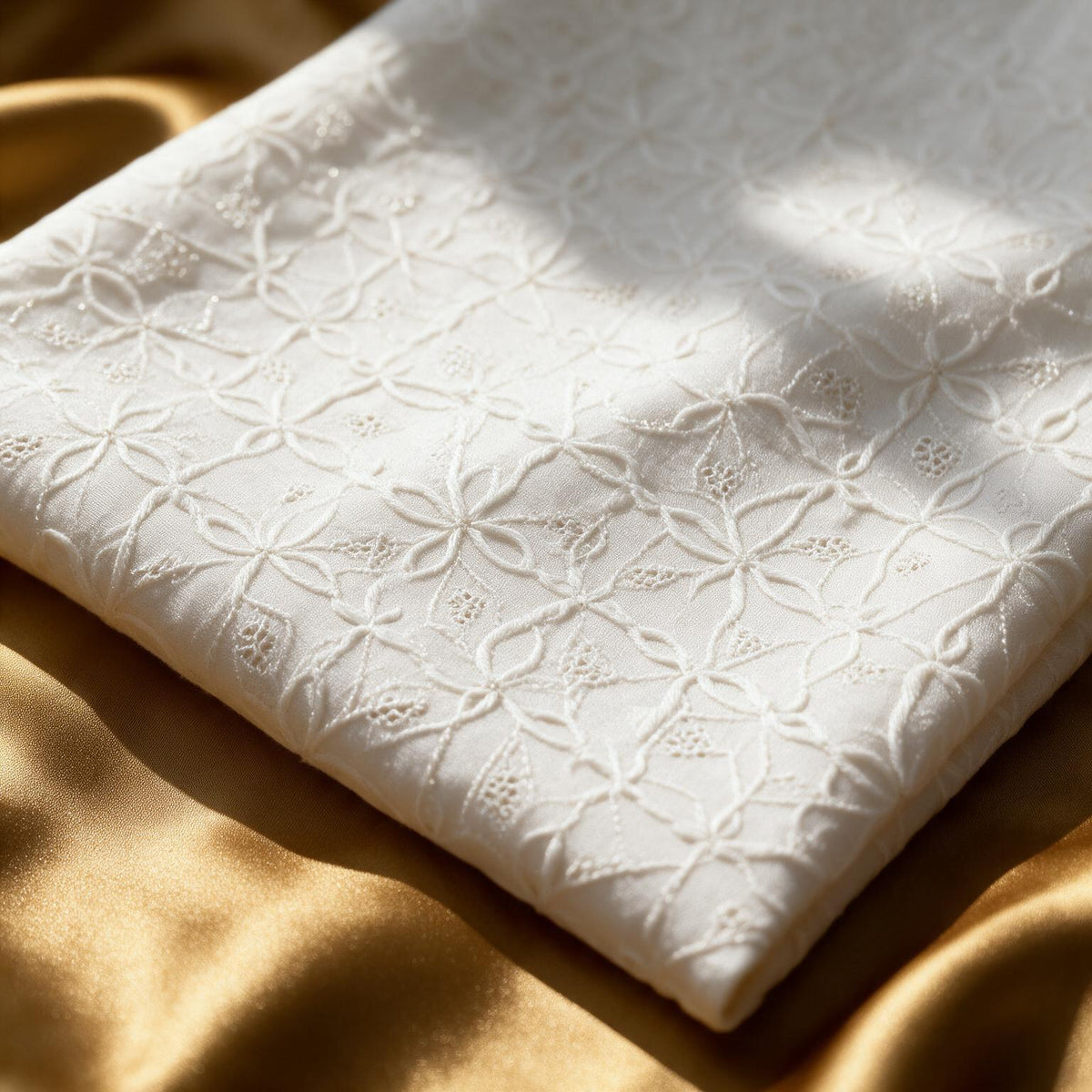 The Ivory Heera Sherwani - fabric detail