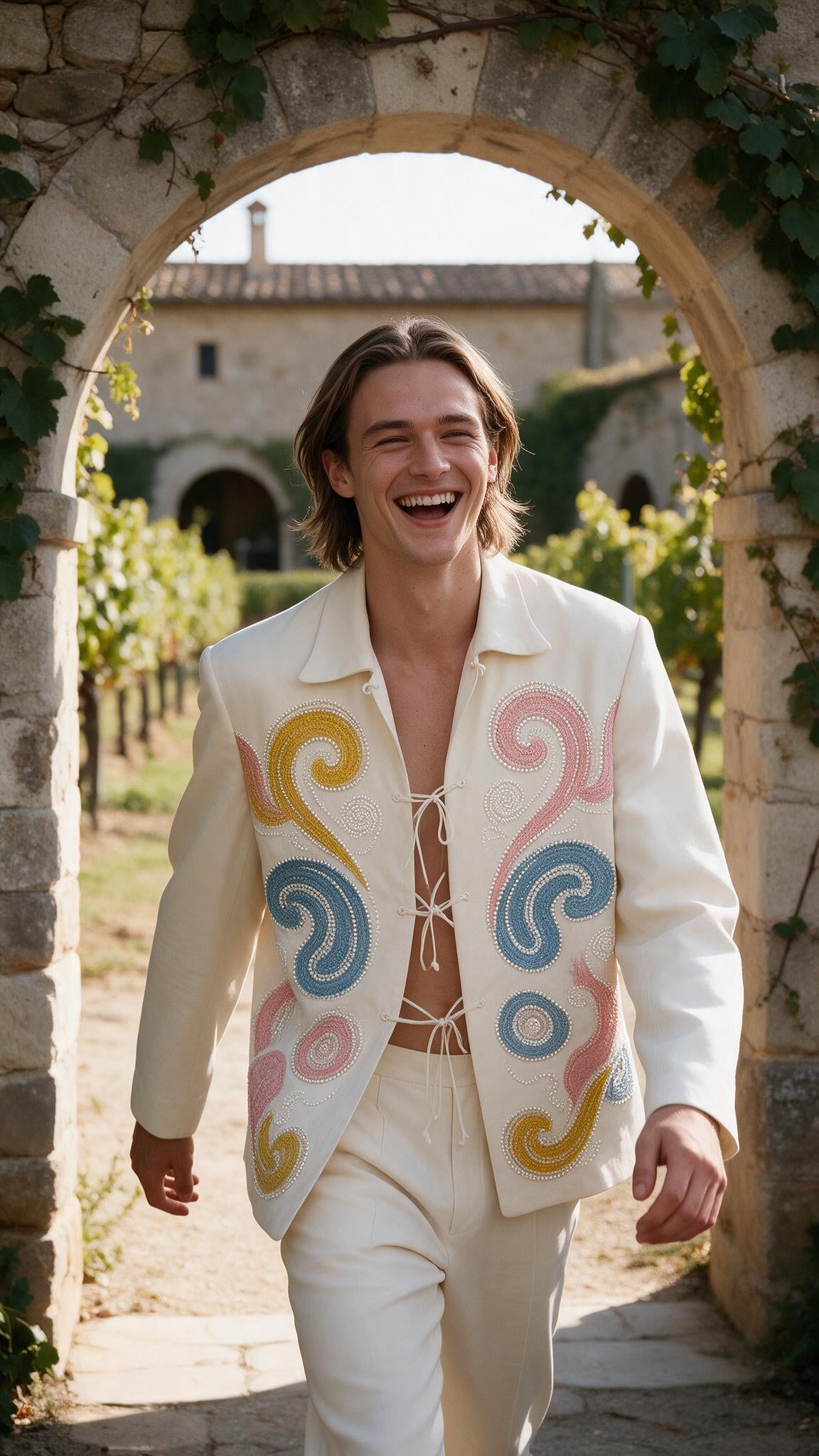 The Pastel Ambi Jacket - in motion