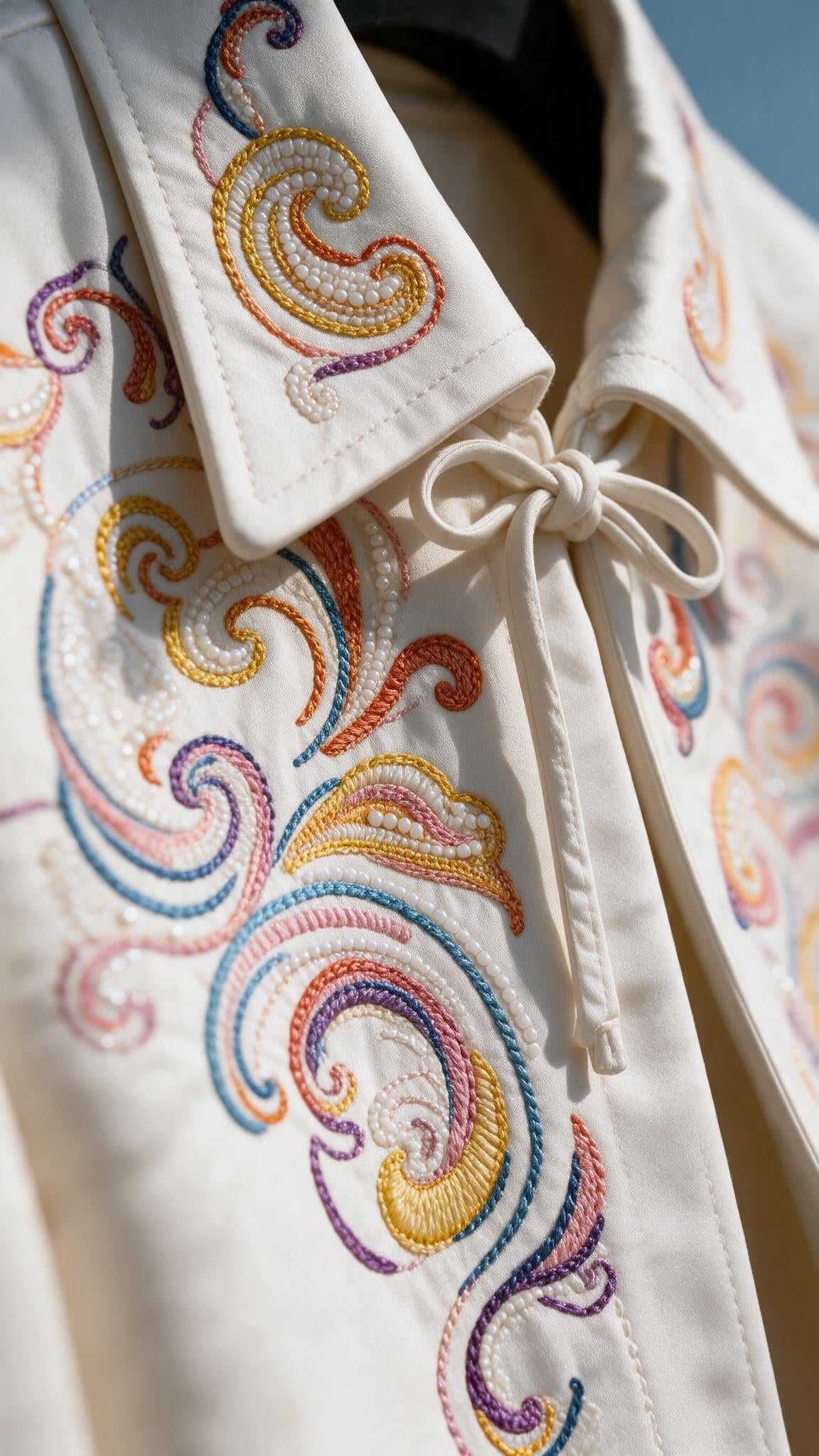 The Pastel Ambi Jacket - close up